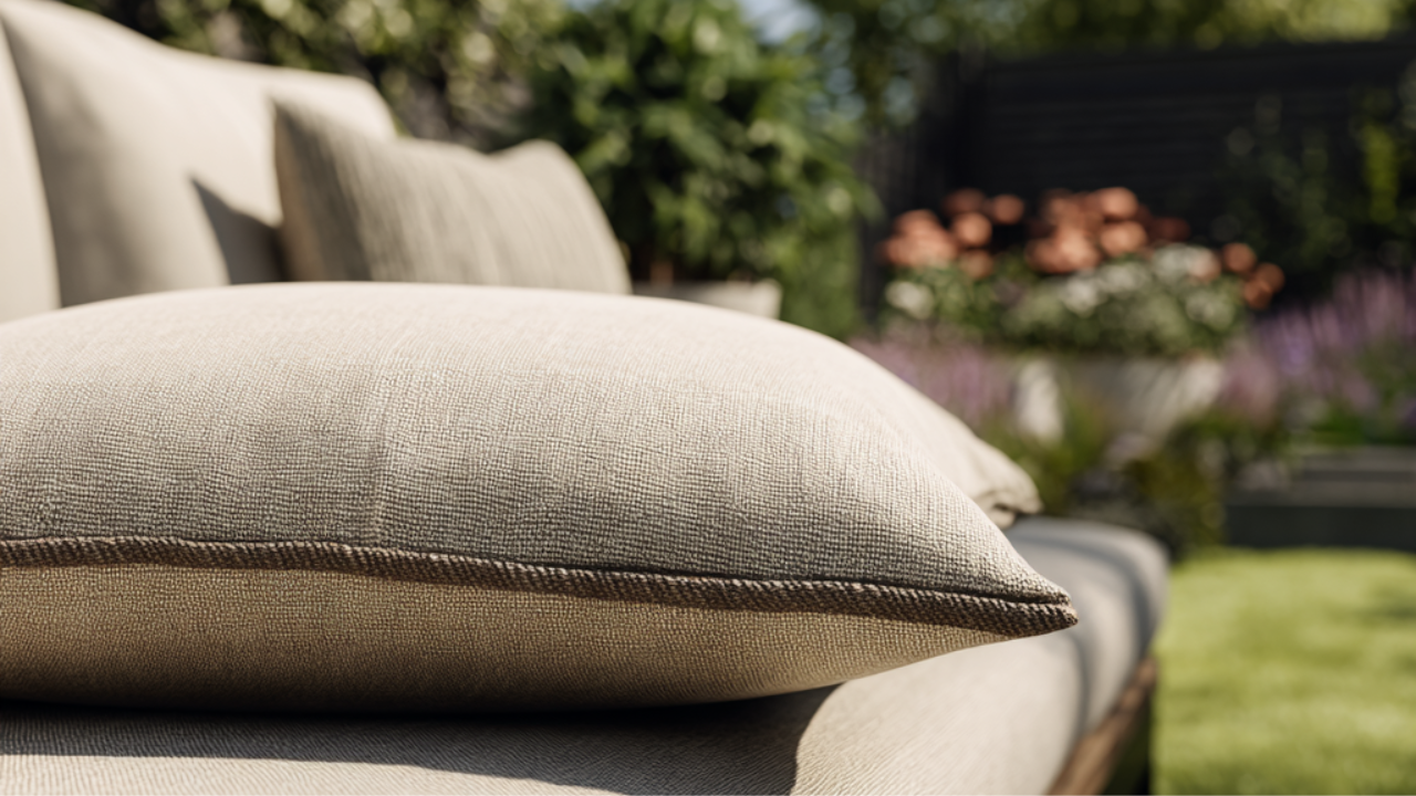 Tuinkussens verkleurd door de zon? Zo maak je ze weer mooi