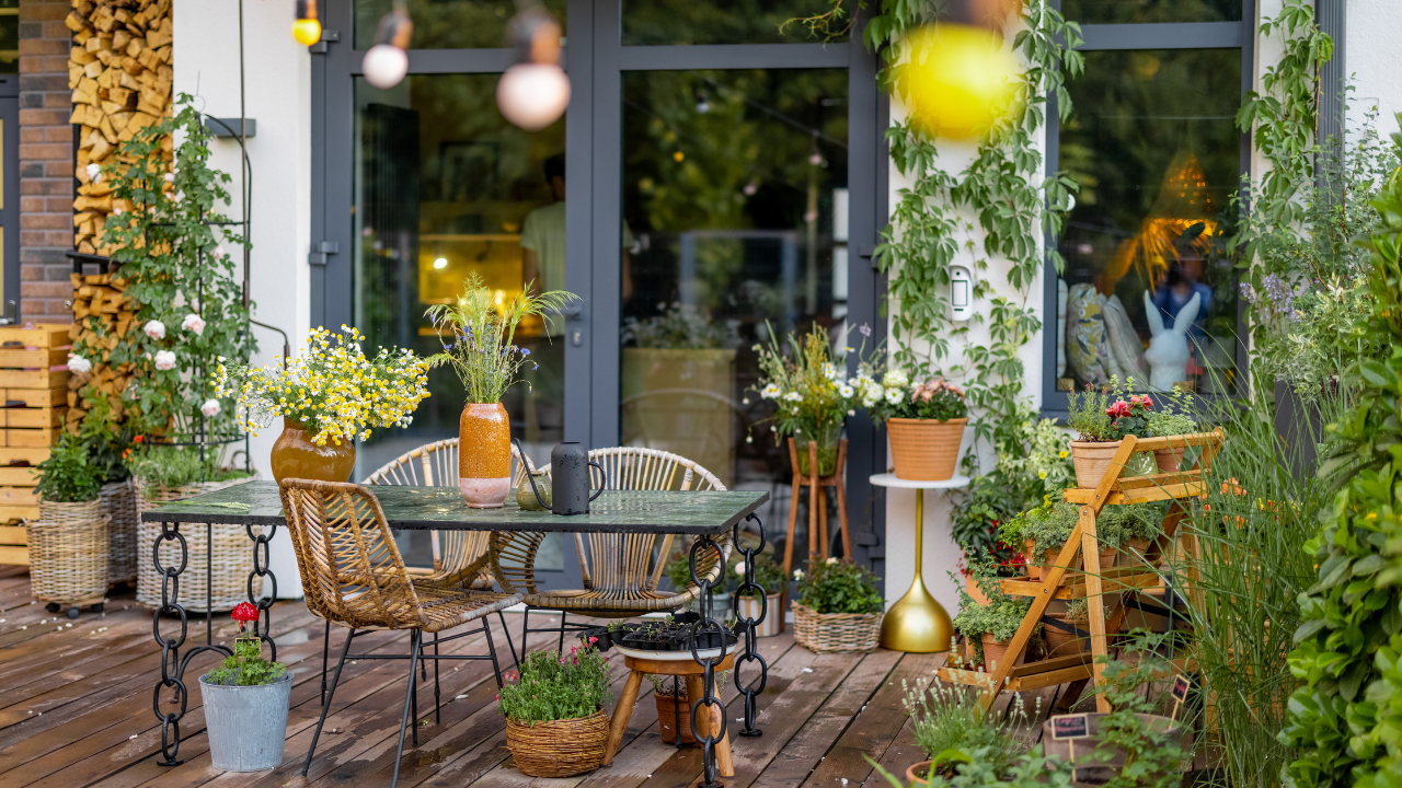 Achtertuin kleine tuin ideeÃ«n