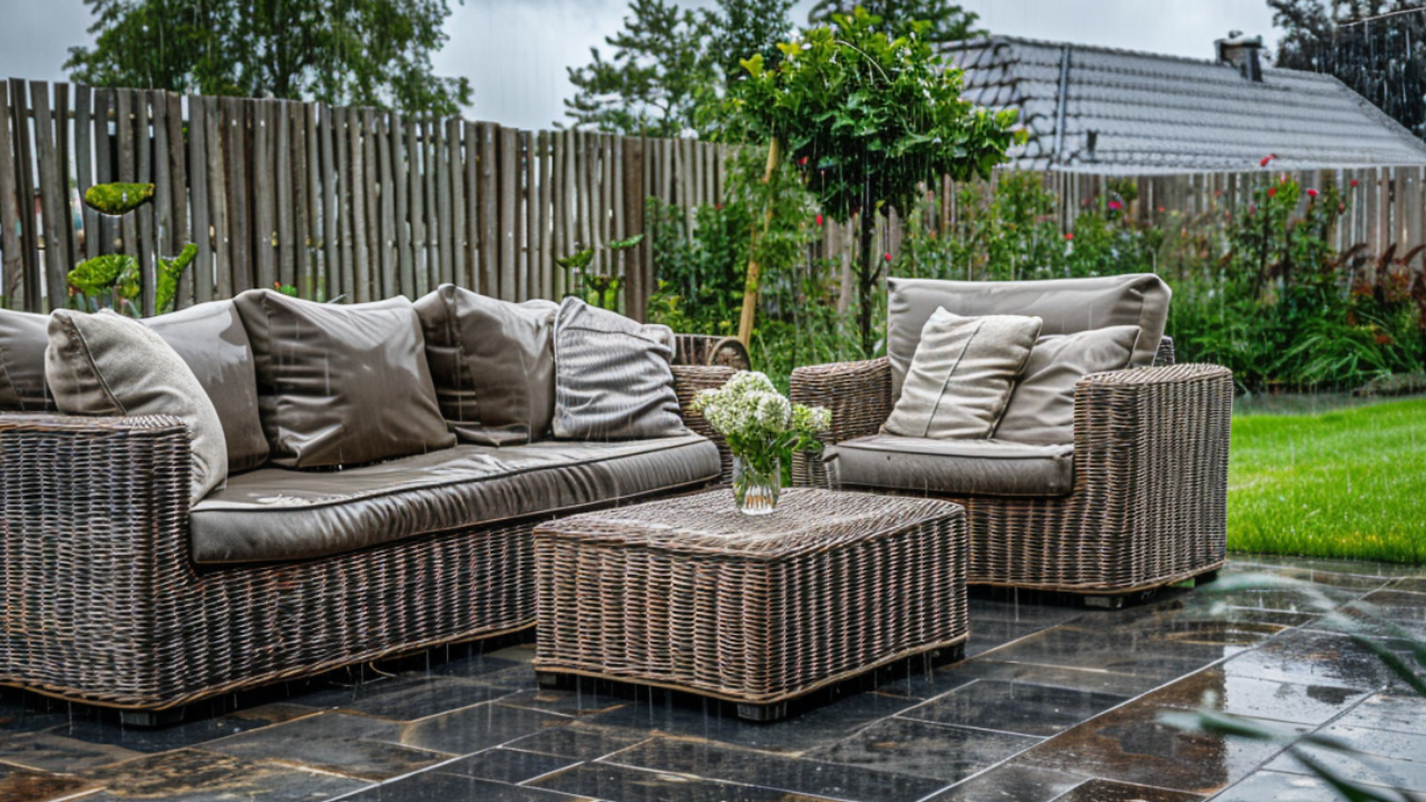 Welke tuinmeubelen zijn regenbestendig?