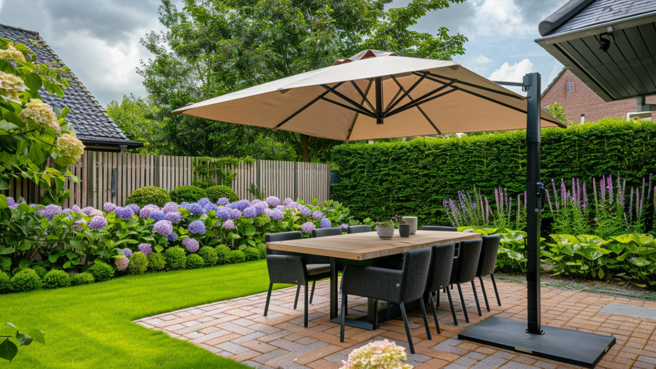 Deze eigenschappen heeft een windbestendige parasol