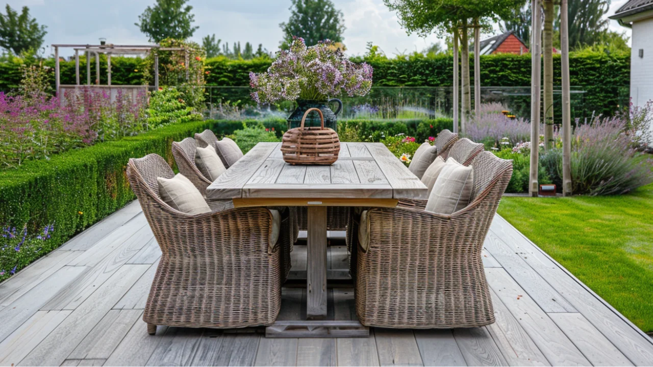 Tuinset bezorgd in Sliedrecht