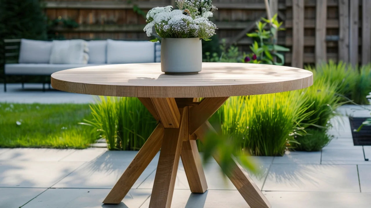 Ronde tuintafels bezorgd in Lelystad